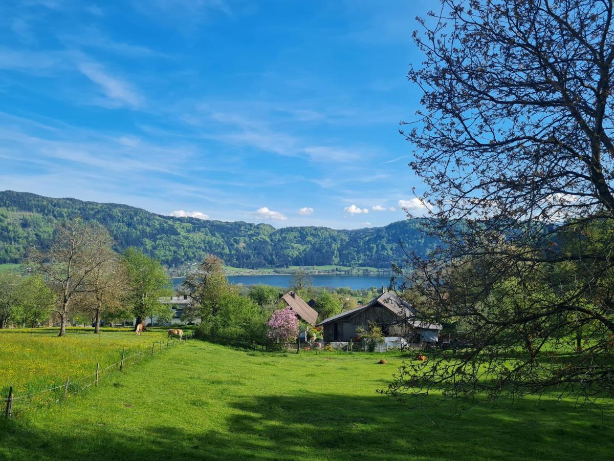 Aparts Lakeview -Gerlitzen -Ossiacher See -Ski Tratten  Eksteriør bilde