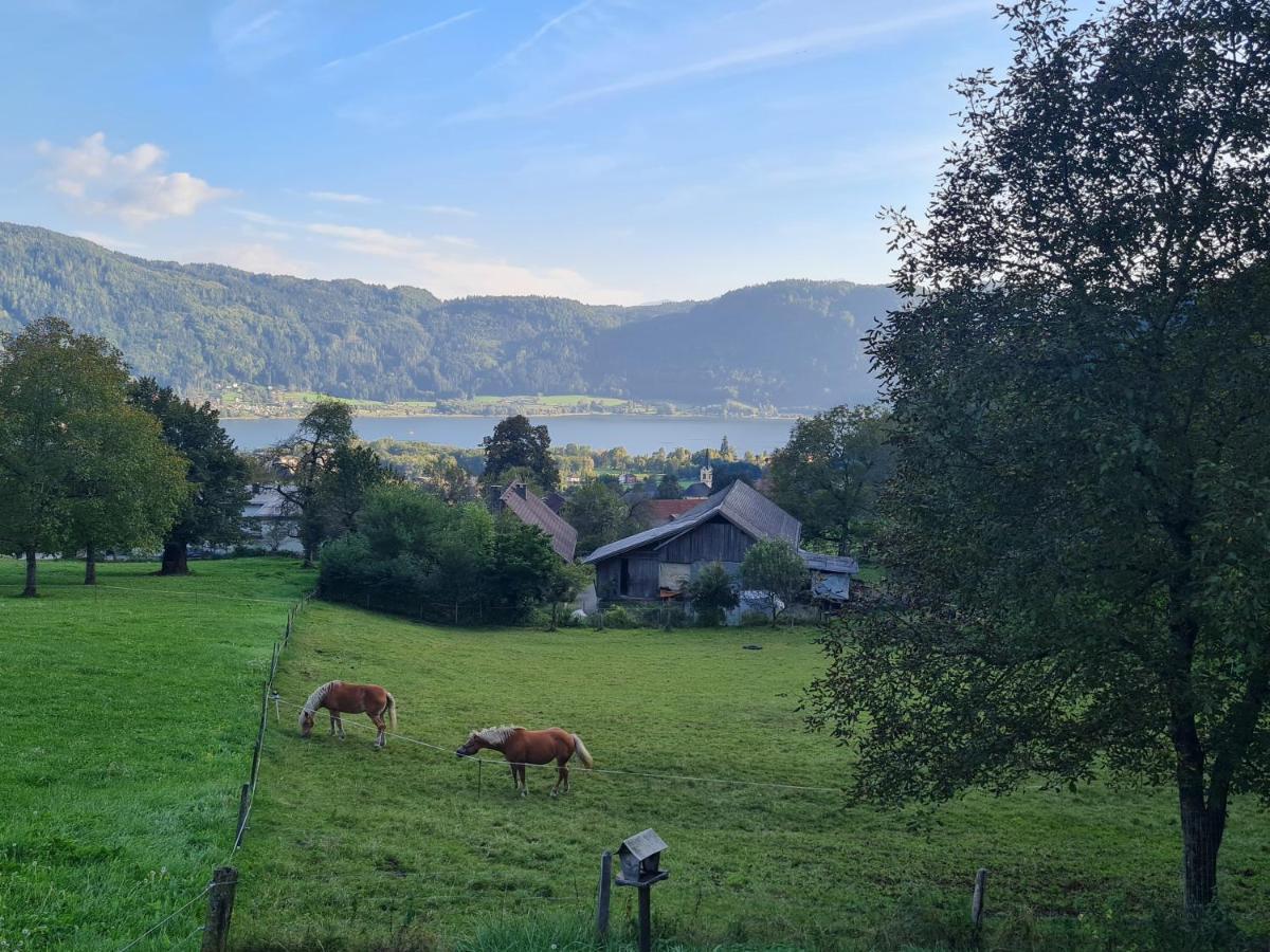 Aparts Lakeview -Gerlitzen -Ossiacher See -Ski Tratten  Eksteriør bilde